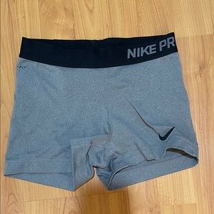Nike spandex gray